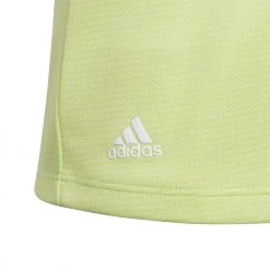 Adidas Girls' Heathered AEROREADY Golf Polo Pulse Lime -Golf Apparel Shop unnamed file 3725