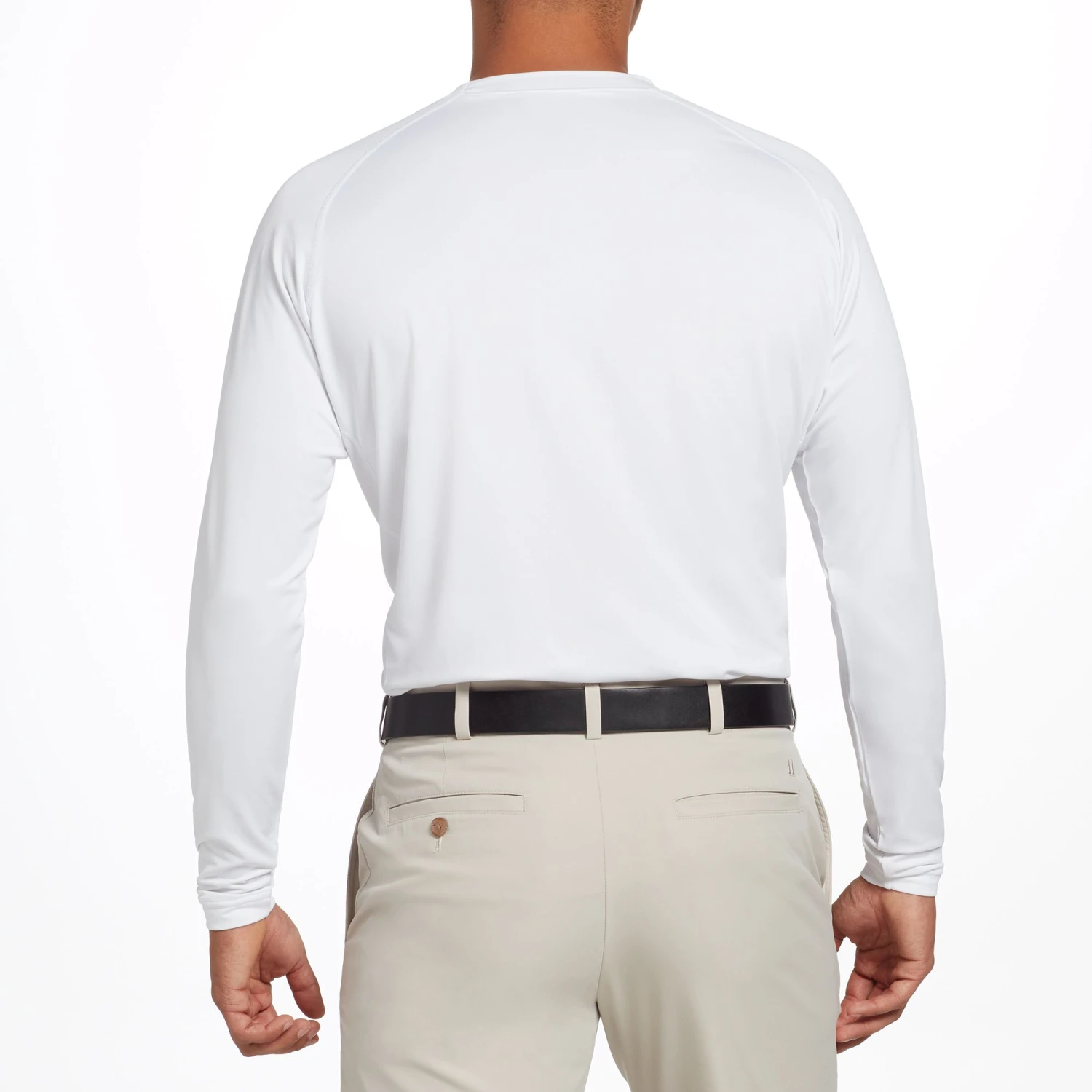 Walter Hagen Men's Cold Weather Baselayer Golf Shirt White 5 Walter Hagen Men's Cold Weather Baselayer Golf Shirt White - Image 3