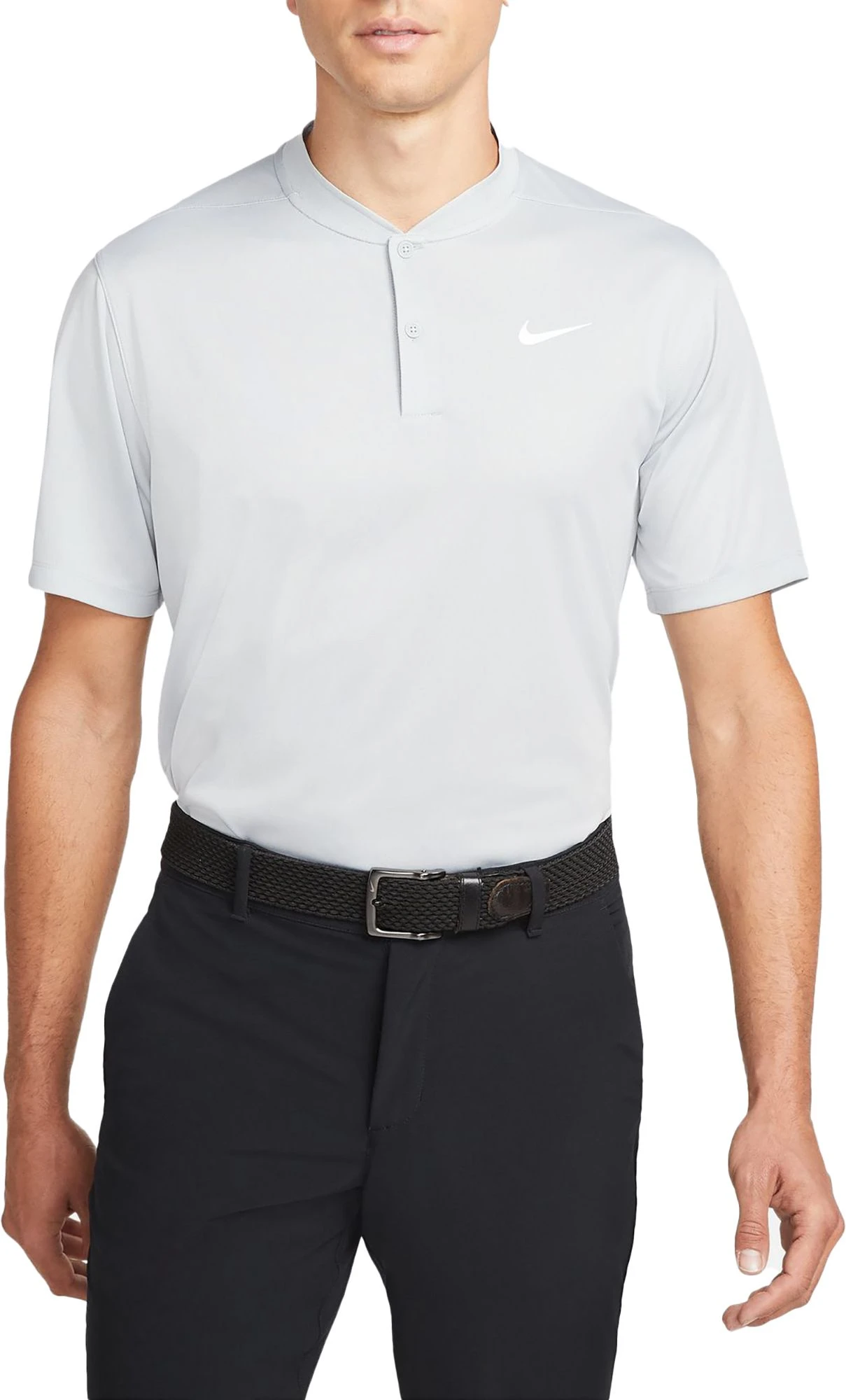 Nike Men's 2022 Dri-FIT Victory Blade Collar Golf Polo White 3 Nike Men's 2022 Dri-FIT Victory Blade Collar Golf Polo White