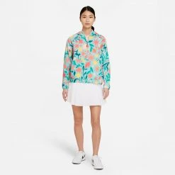 Nike Women's Shield Anorak Golf Jacket Lght Dew/brt Mango/blstry 11 Nike Women's Shield Anorak Golf Jacket Lght Dew/brt Mango/blstry -Golf Apparel Shop unnamed file 3823