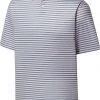 FootJoy Men's Mini Regimental Stripe Lisle Self Collar Golf Polo Blue/white -Golf Apparel Shop unnamed file 3830