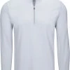 Dunning Men's Fenloe Stretch 1/4 Zip White/plank -Golf Apparel Shop unnamed file 3834