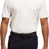 Adidas Men's Two Color Club Golf Polo White/acid Orange