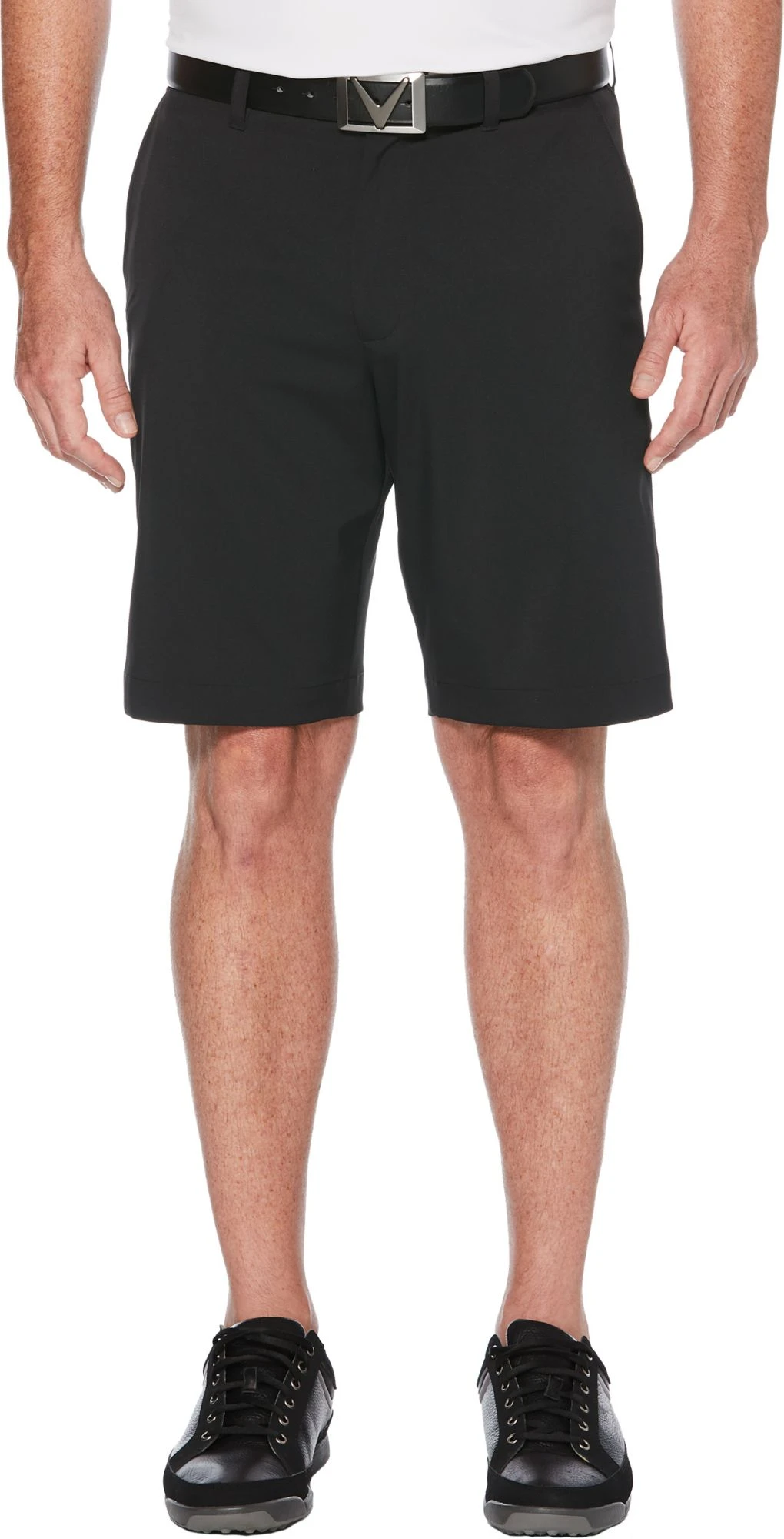 Callaway Men's Classic 9'' Golf Shorts Silver Lining 3 Callaway Men's Classic 9'' Golf Shorts Silver Lining