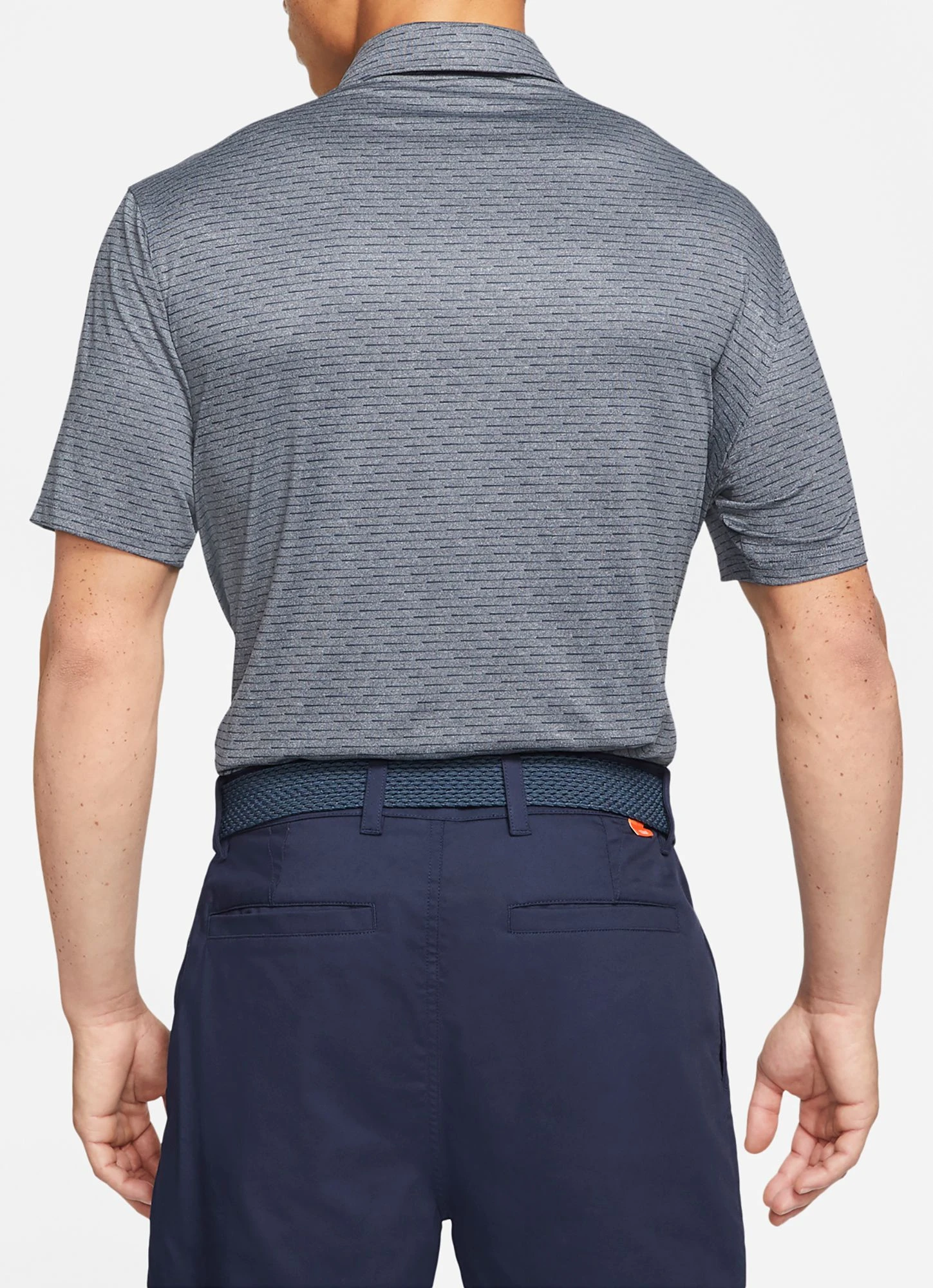 Nike Men's Dri-FIT Vapor Stripe Golf Polo Obsidian 5 Nike Men's Dri-FIT Vapor Stripe Golf Polo Obsidian - Image 3