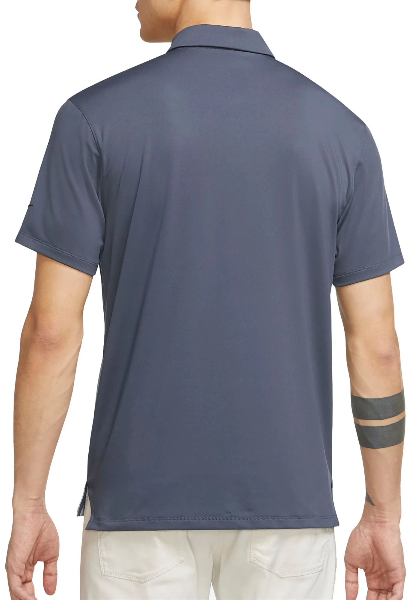 Nike Men's 2022 Dri-FIT Vapor Argyle Golf Polo Thunder Blue 4 Nike Men's 2022 Dri-FIT Vapor Argyle Golf Polo Thunder Blue - Image 2