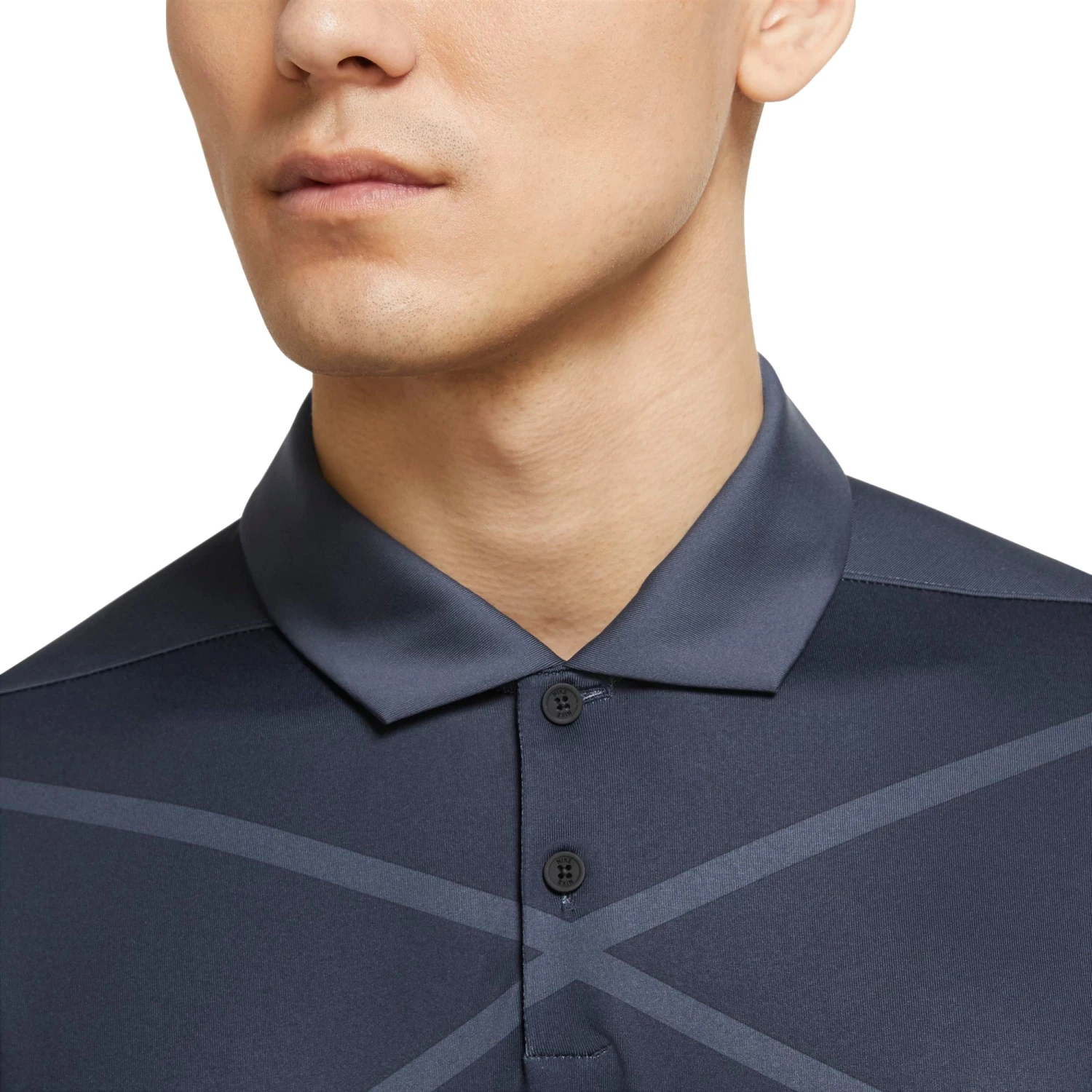 Nike Men's 2022 Dri-FIT Vapor Argyle Golf Polo Thunder Blue 5 Nike Men's 2022 Dri-FIT Vapor Argyle Golf Polo Thunder Blue - Image 3