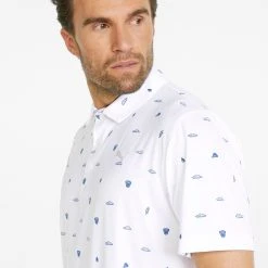 Puma Men's MATTR Pouring Buckets Golf Polo Bright White/brightcobalt 9 Puma Men's MATTR Pouring Buckets Golf Polo Bright White/brightcobalt -Golf Apparel Shop unnamed file 3972