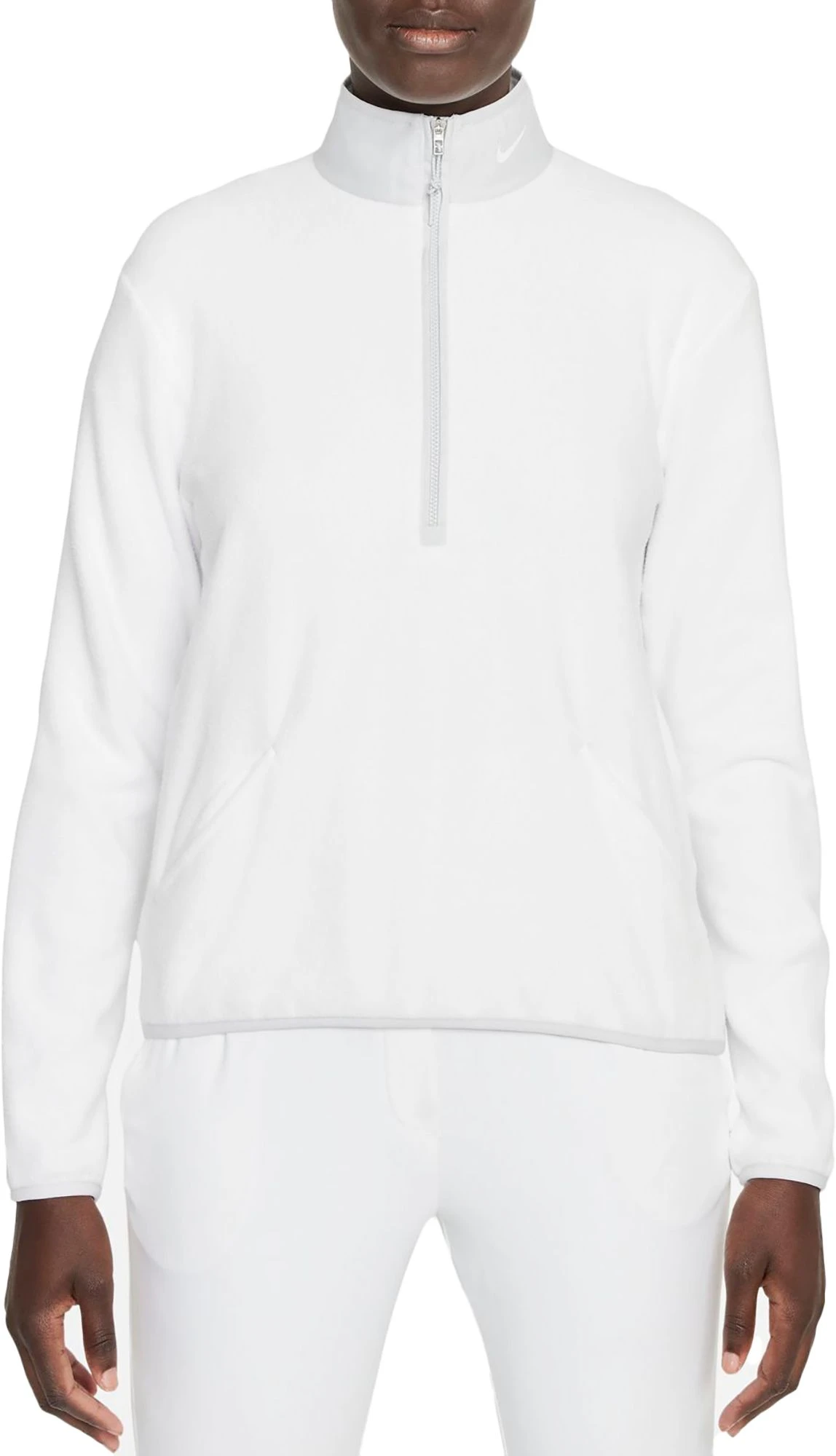 Nike Women's Therma Fit Victory Golf ½ Zip White/photon Dust 3 Nike Women's Therma Fit Victory Golf ½ Zip White/photon Dust