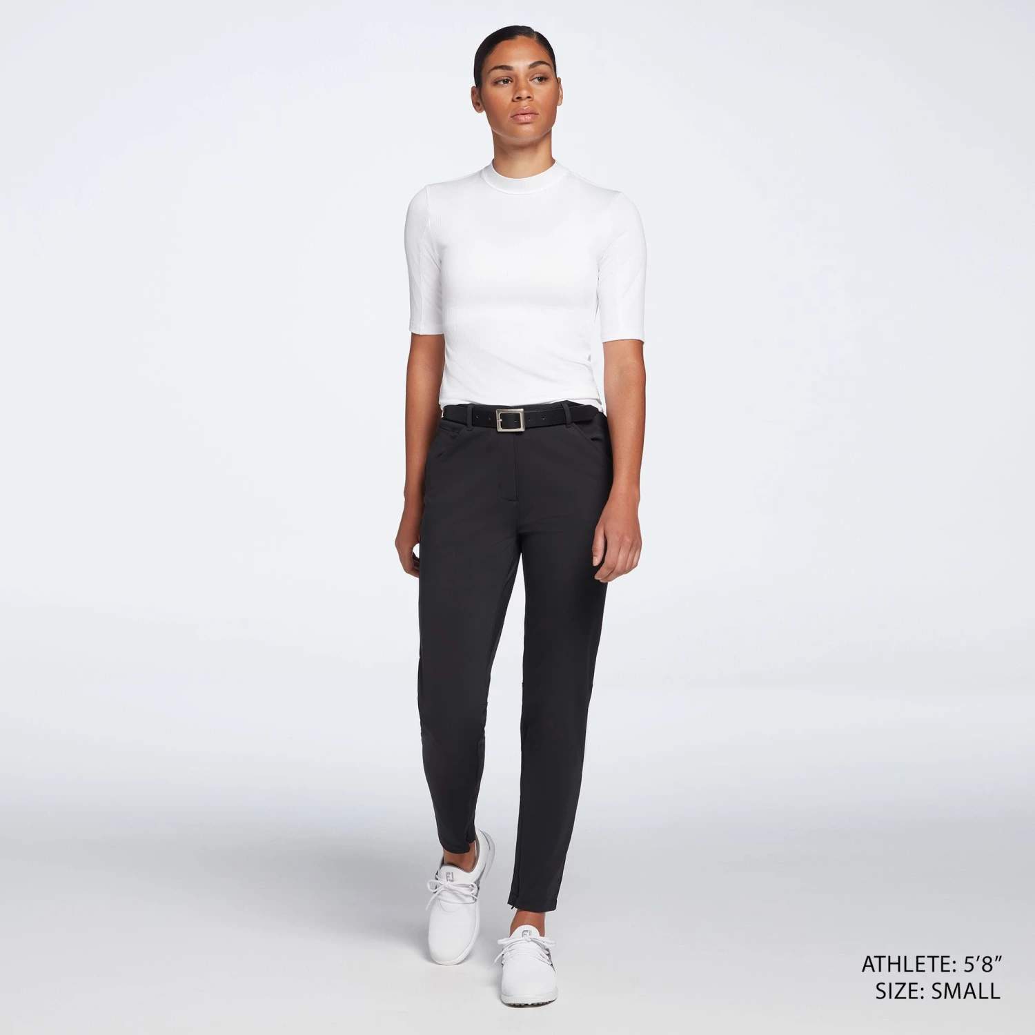 CALIA Women's Sculpt 5-Pocket Golf Pant Pure Black 4 CALIA Women's Sculpt 5-Pocket Golf Pant Pure Black - Image 2