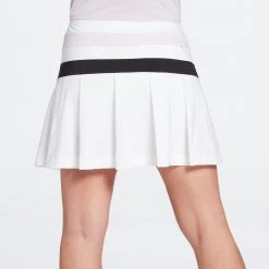 Slazenger Women's Stripe Pleated 15'' Golf Skort White 10 Slazenger Women's Stripe Pleated 15'' Golf Skort White -Golf Apparel Shop unnamed file 4025