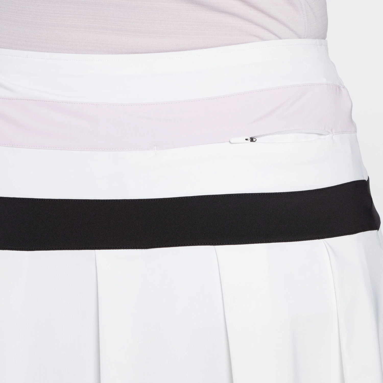 Slazenger Women's Stripe Pleated 15'' Golf Skort White 8 Slazenger Women's Stripe Pleated 15'' Golf Skort White - Image 6