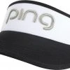 PING Women's Golf Visor Black/white/silver -Golf Apparel Shop unnamed file 4083