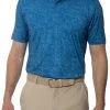 Dunning Men's Crolly Jersey Golf Polo Berry