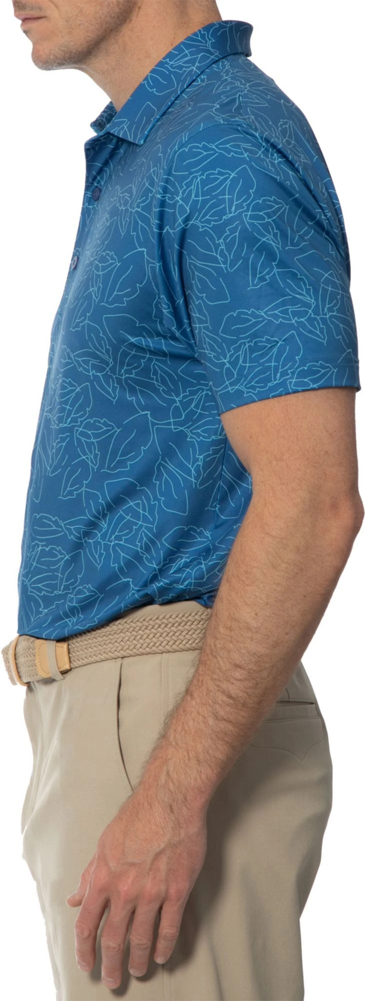 Dunning Men's Crolly Jersey Golf Polo Berry 5 Dunning Men's Crolly Jersey Golf Polo Berry - Image 3