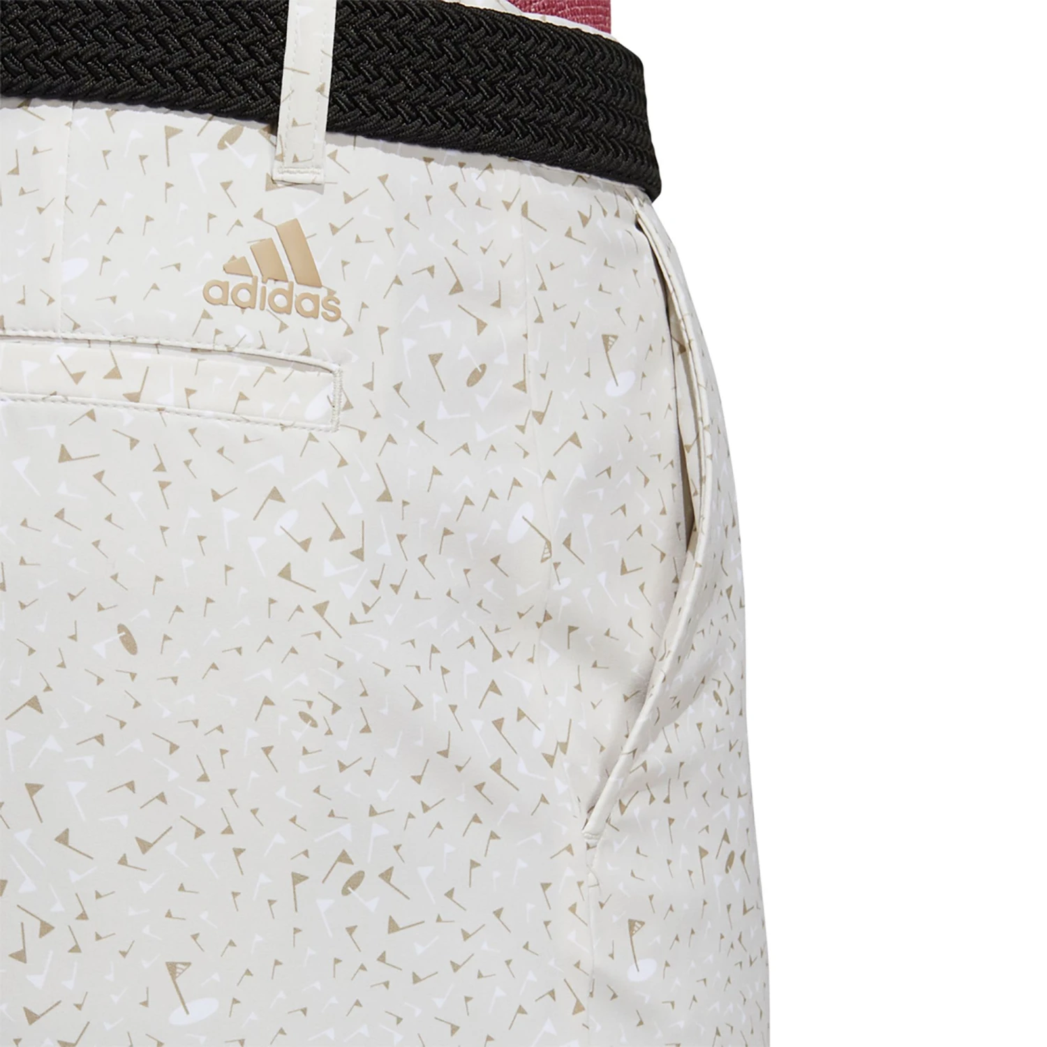 Adidas Men's Ultimate365 Flag Print Golf Shorts Clear Brown/hemp 7 Adidas Men's Ultimate365 Flag Print Golf Shorts Clear Brown/hemp - Image 5