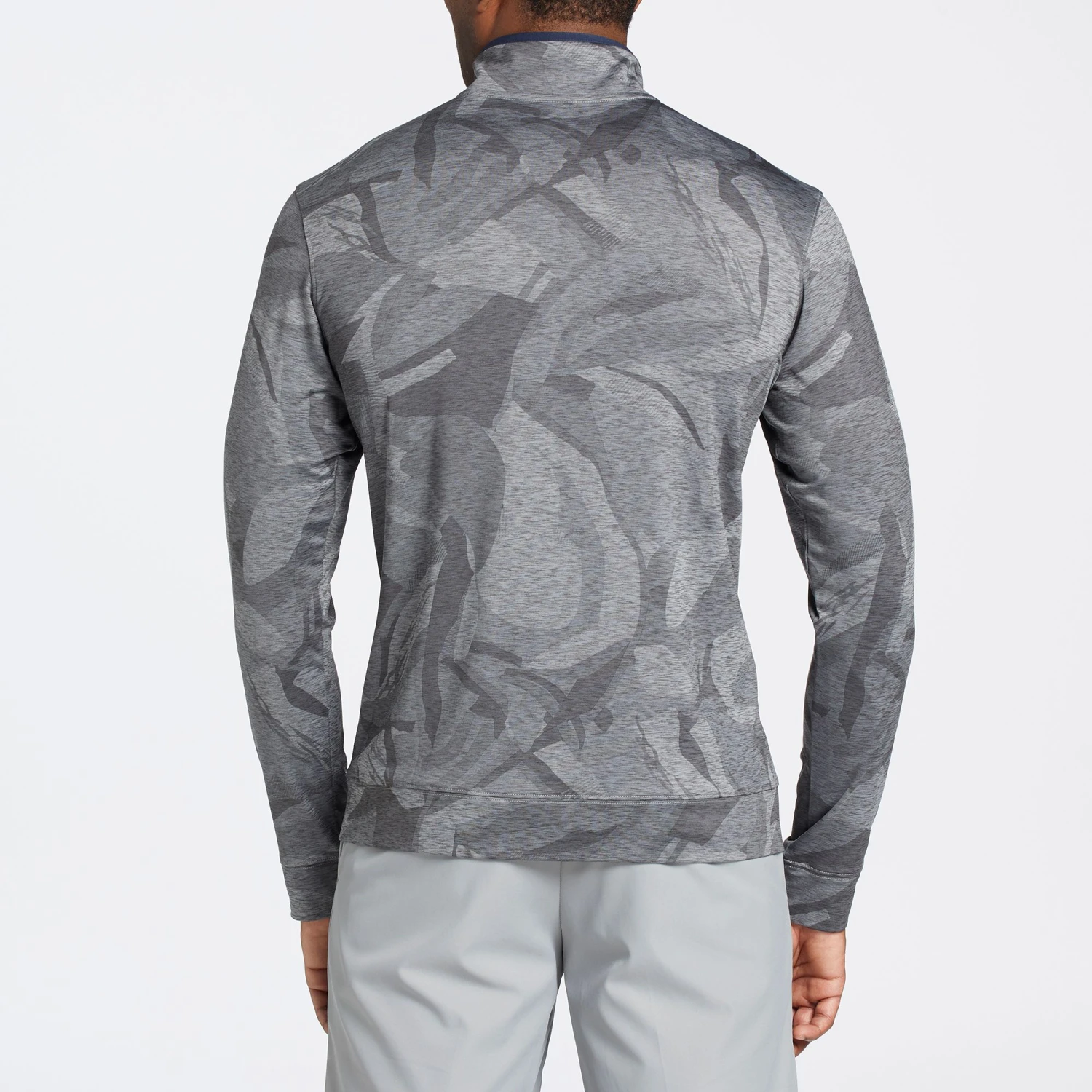 Walter Hagen Perfect 11 Lightweight ¼ Zip Golf Pullover For Men Navy/printed Navy 5 Walter Hagen Perfect 11 Lightweight ¼ Zip Golf Pullover For Men Navy/printed Navy - Image 3