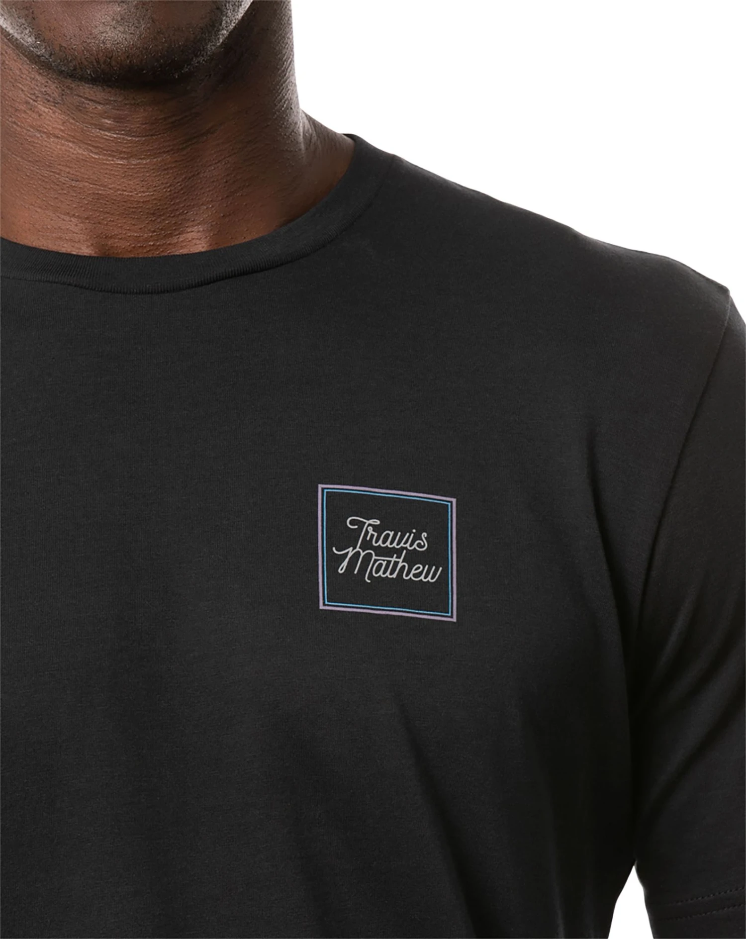 TravisMathew Men's Float Your Boat Short Sleeve Golf T-Shirt Black 6 TravisMathew Men's Float Your Boat Short Sleeve Golf T-Shirt Black - Image 4