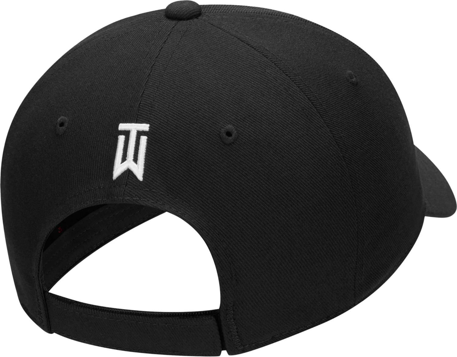 Nike Men's Heritage86 Tiger Woods Golf Hat Black 4 Nike Men's Heritage86 Tiger Woods Golf Hat Black - Image 2