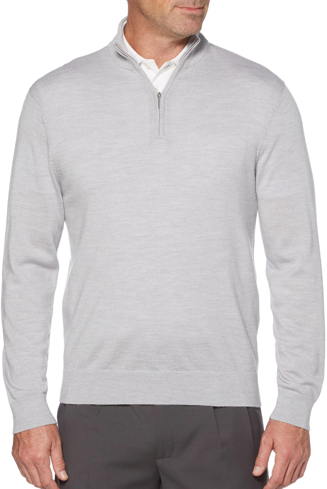 Callaway Men's Thermal Merino 1/4 Zip Golf Pullover Black Onyx 3 Callaway Men's Thermal Merino 1/4 Zip Golf Pullover Black Onyx