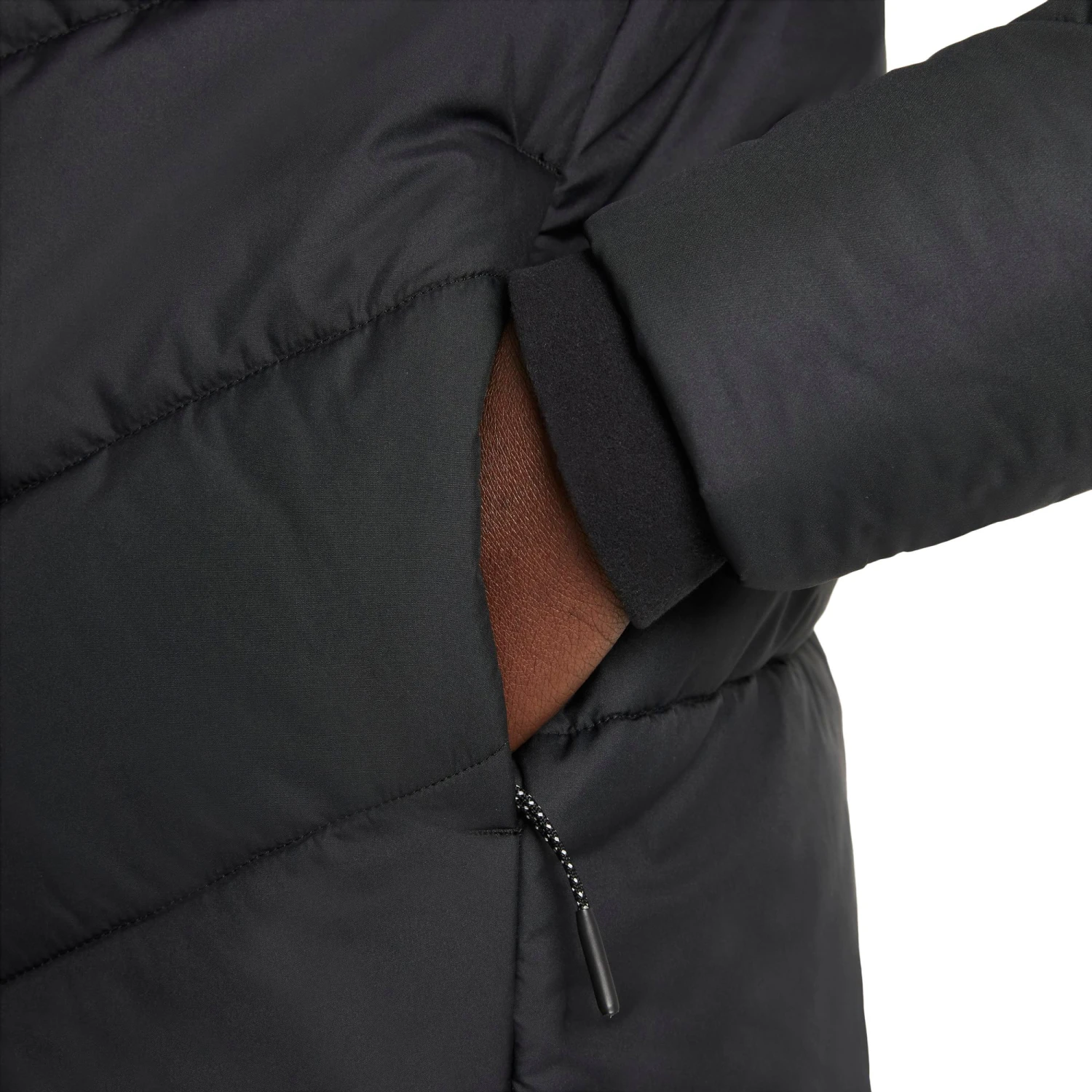 Nike Women's Therma Fit Repel Synthetic-Fill Golf Jacket Black 6 Nike Women's Therma Fit Repel Synthetic-Fill Golf Jacket Black - Image 4