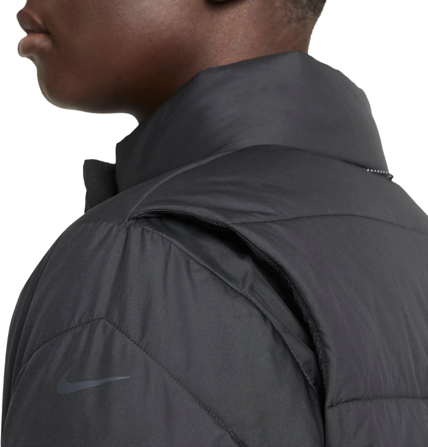 Nike Women's Therma Fit Repel Synthetic-Fill Golf Jacket Black 7 Nike Women's Therma Fit Repel Synthetic-Fill Golf Jacket Black - Image 5