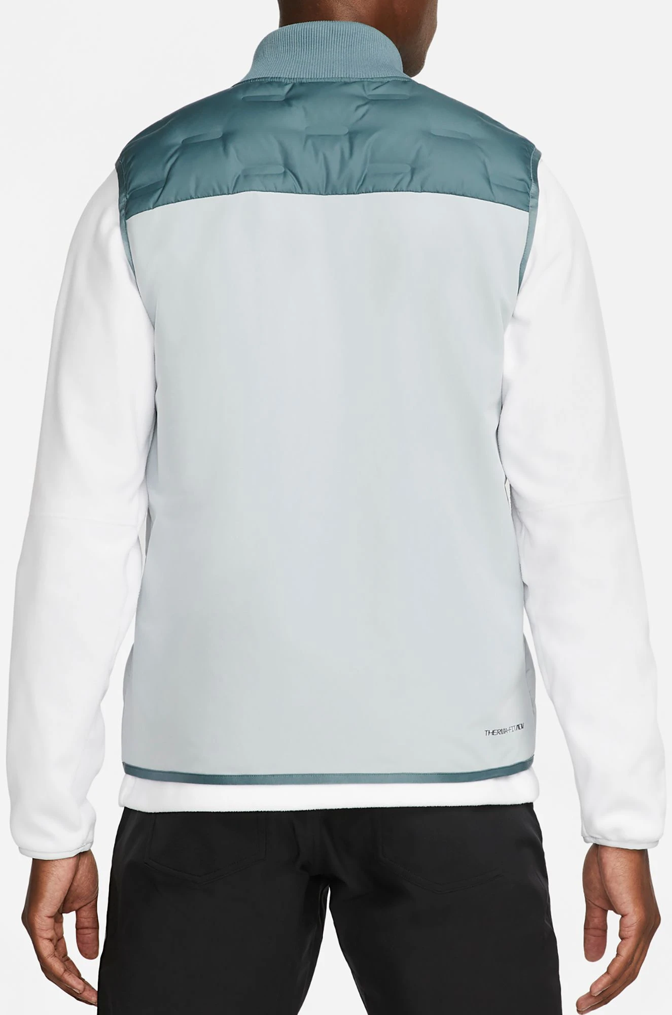 Nike Men's Therma-Fit ADV Aeroloft Full-Zip Golf Vest Obsidian/thunder Blue 5 Nike Men's Therma-Fit ADV Aeroloft Full-Zip Golf Vest Obsidian/thunder Blue - Image 3
