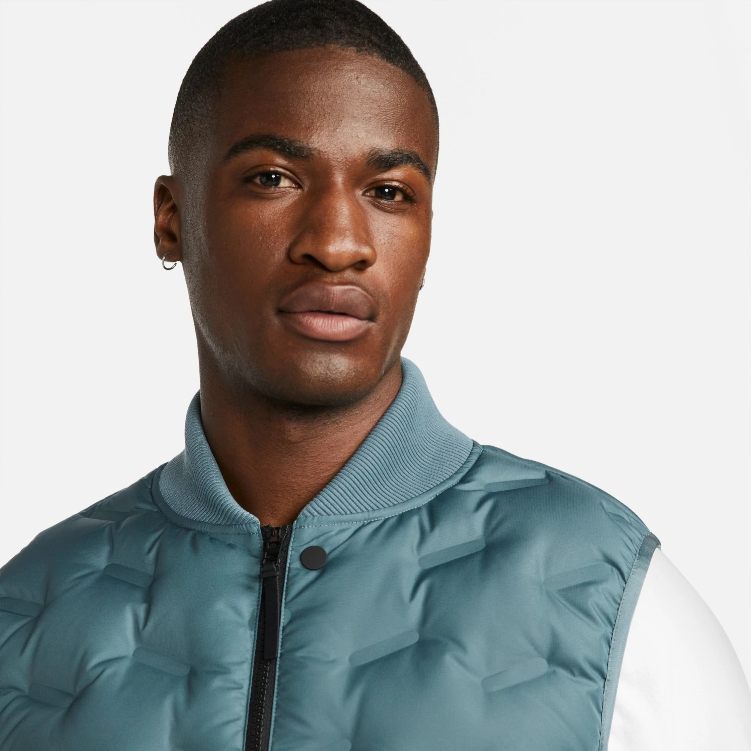 Nike Men's Therma-Fit ADV Aeroloft Full-Zip Golf Vest Obsidian/thunder Blue 6 Nike Men's Therma-Fit ADV Aeroloft Full-Zip Golf Vest Obsidian/thunder Blue - Image 4