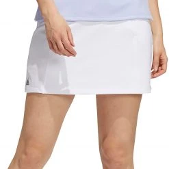 Adidas Women's Primeblue Golf Skort White