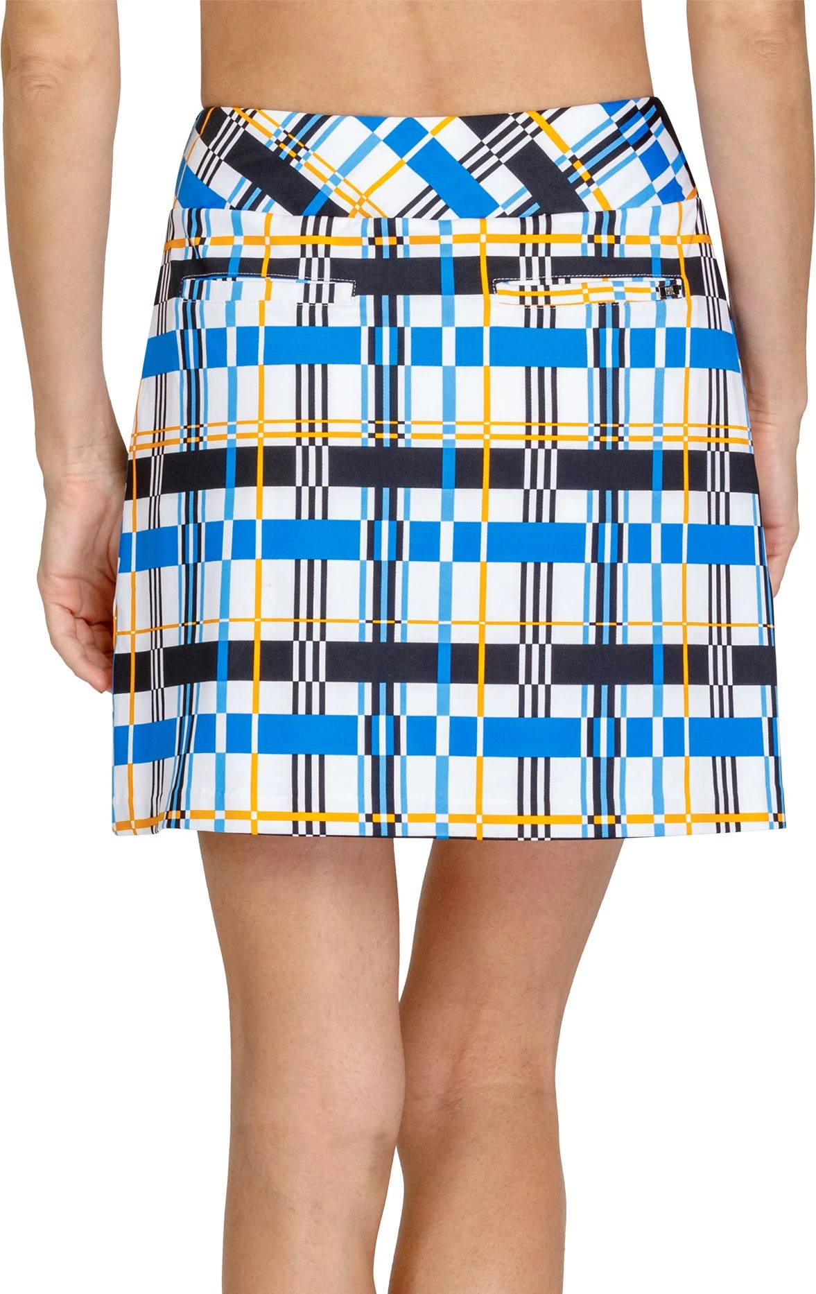 Tail Women's Darby 18" Golf Skort Matrix Grid 4 Tail Women's Darby 18" Golf Skort Matrix Grid - Image 2