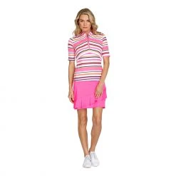 Tail Women's Colette Elbow Sleeve Golf Polo Sherbert Stripe 7 Tail Women's Colette Elbow Sleeve Golf Polo Sherbert Stripe -Golf Apparel Shop unnamed file 4585