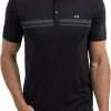 TravisMathew Men's Pride And Joy Golf Polo Black -Golf Apparel Shop unnamed file 4612