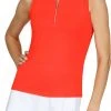 Tail Women's Knox Sleeveless Golf Polo Paprika 2 Tail Women's Knox Sleeveless Golf Polo Paprika -Golf Apparel Shop unnamed file 4646