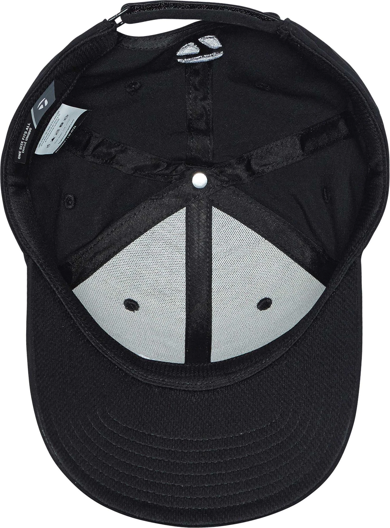 TaylorMade Men's Performance Seeker Golf Hat Black 6 TaylorMade Men's Performance Seeker Golf Hat Black - Image 4