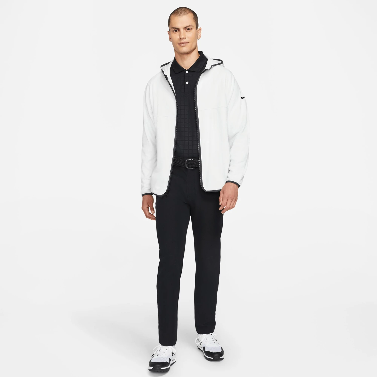 Nike Men's Therma-FIT Victory Golf Hoodie Photon Dust 4 Nike Men's Therma-FIT Victory Golf Hoodie Photon Dust - Image 2