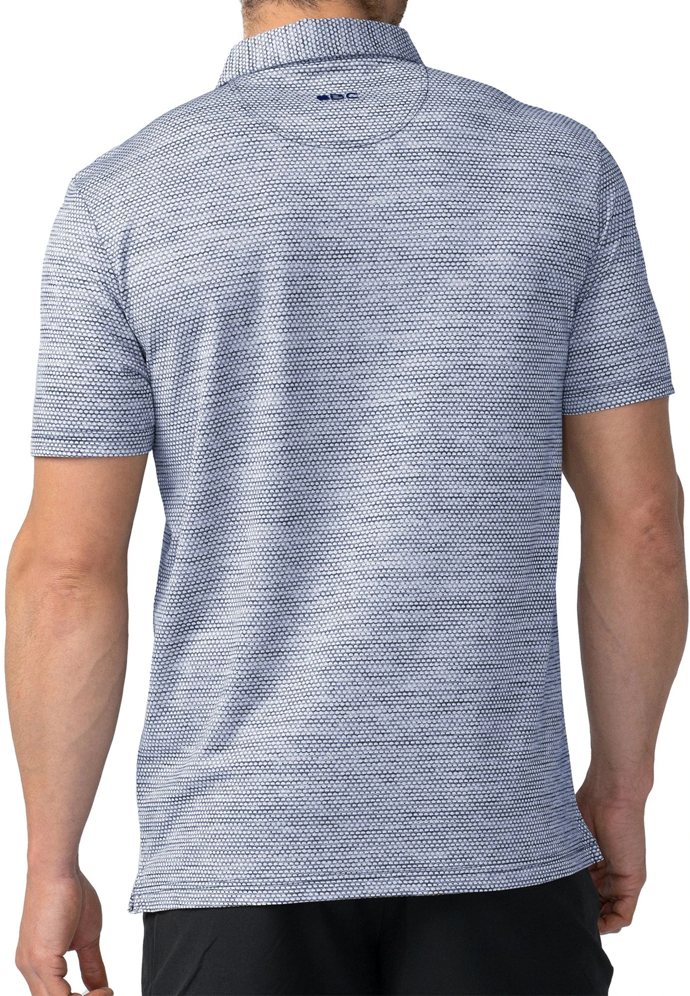 Black Clover Men's Nico Golf Polo Navy 4 Black Clover Men's Nico Golf Polo Navy - Image 2