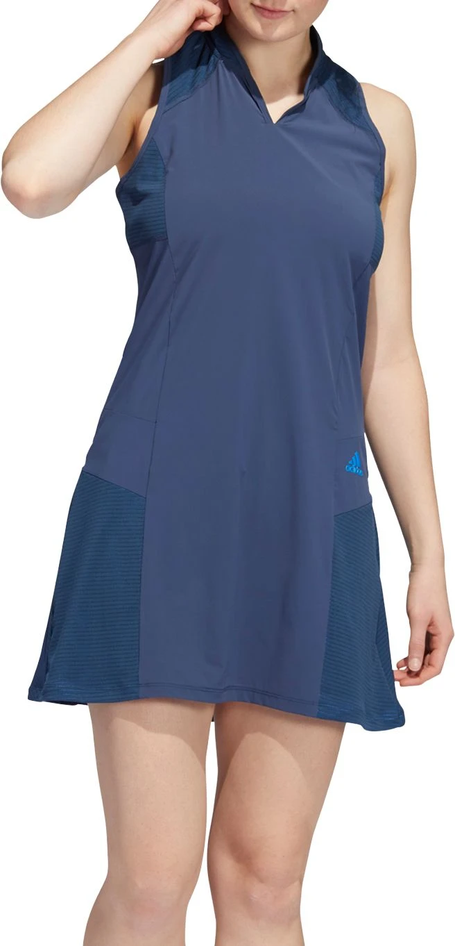 Adidas Women's HEAT.RDY Sport Golf Dress Crew Navy 3 Adidas Women's HEAT.RDY Sport Golf Dress Crew Navy