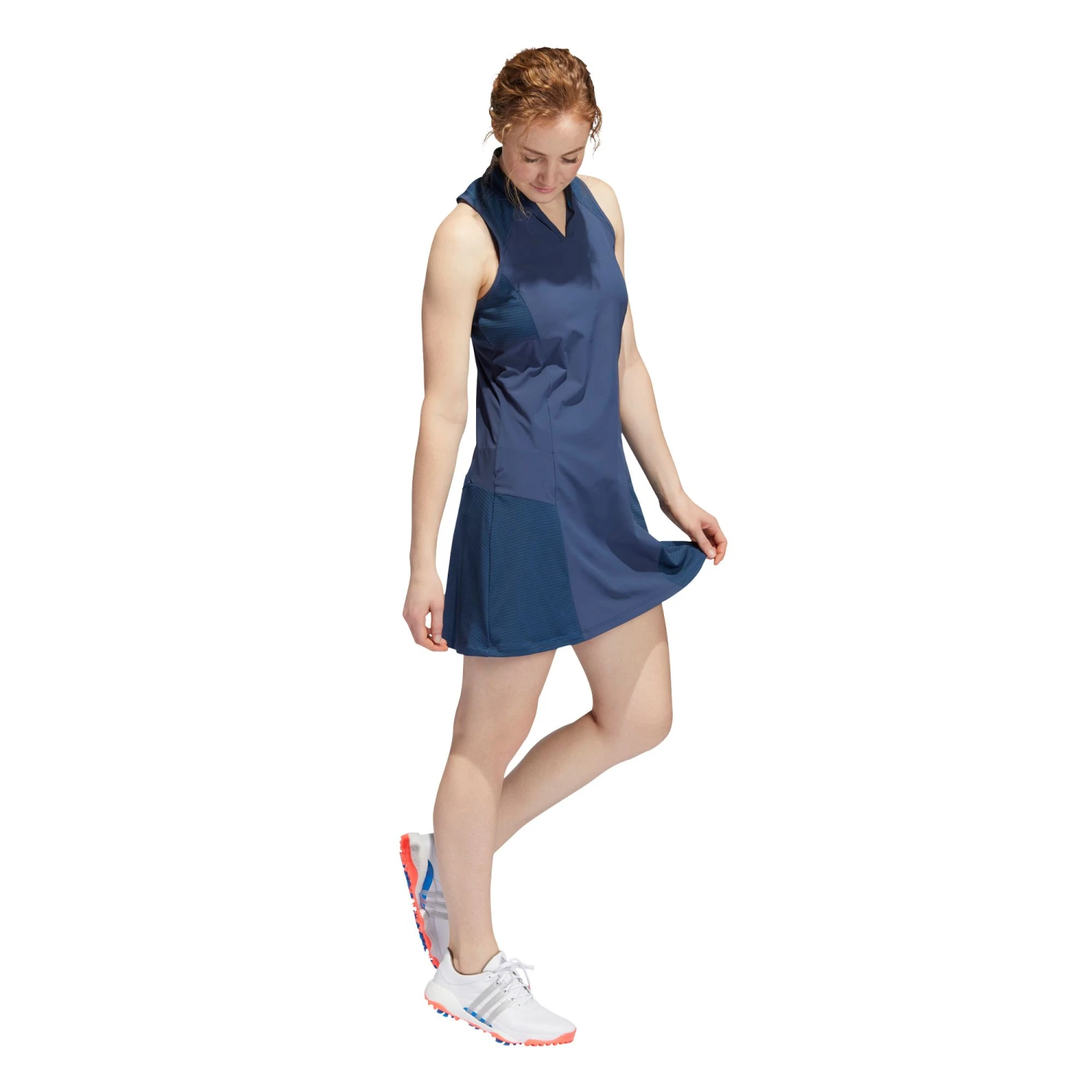 Adidas Women's HEAT.RDY Sport Golf Dress Crew Navy 8 Adidas Women's HEAT.RDY Sport Golf Dress Crew Navy - Image 6