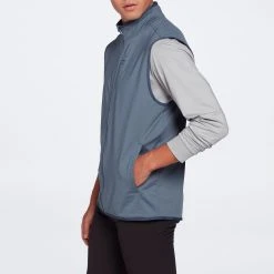 Walter Hagen Mens' Perfect 11 Knit Full Zip Vest Ashen Grey -Golf Apparel Shop unnamed file 4826