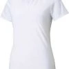 PUMA Women's CLOUDSPUN Golf Polo Bright White 2 PUMA Women's CLOUDSPUN Golf Polo Bright White -Golf Apparel Shop unnamed file 4845