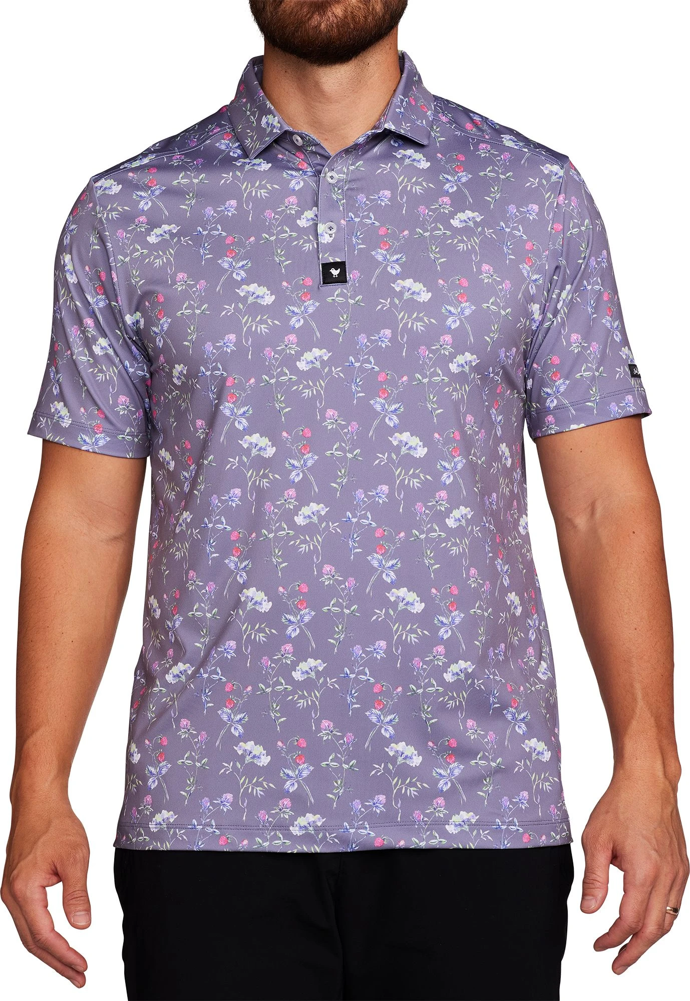 Bad Birdie Men's Lush Golf Polo 3 Bad Birdie Men's Lush Golf Polo