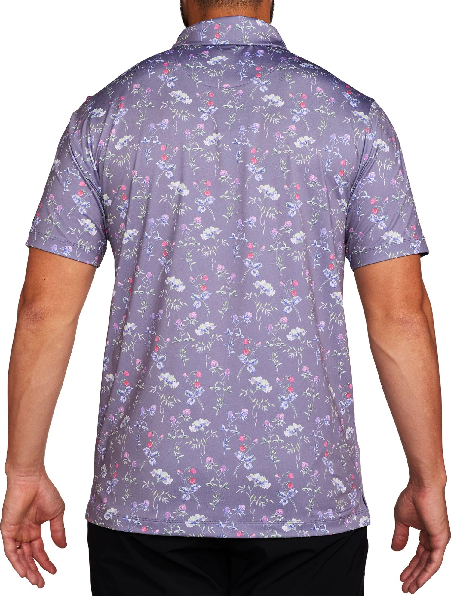 Bad Birdie Men's Lush Golf Polo 4 Bad Birdie Men's Lush Golf Polo - Image 2