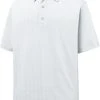 FootJoy Men's Stretch Lisle Dot Print Short Sleeve Golf Polo White -Golf Apparel Shop unnamed file 4866