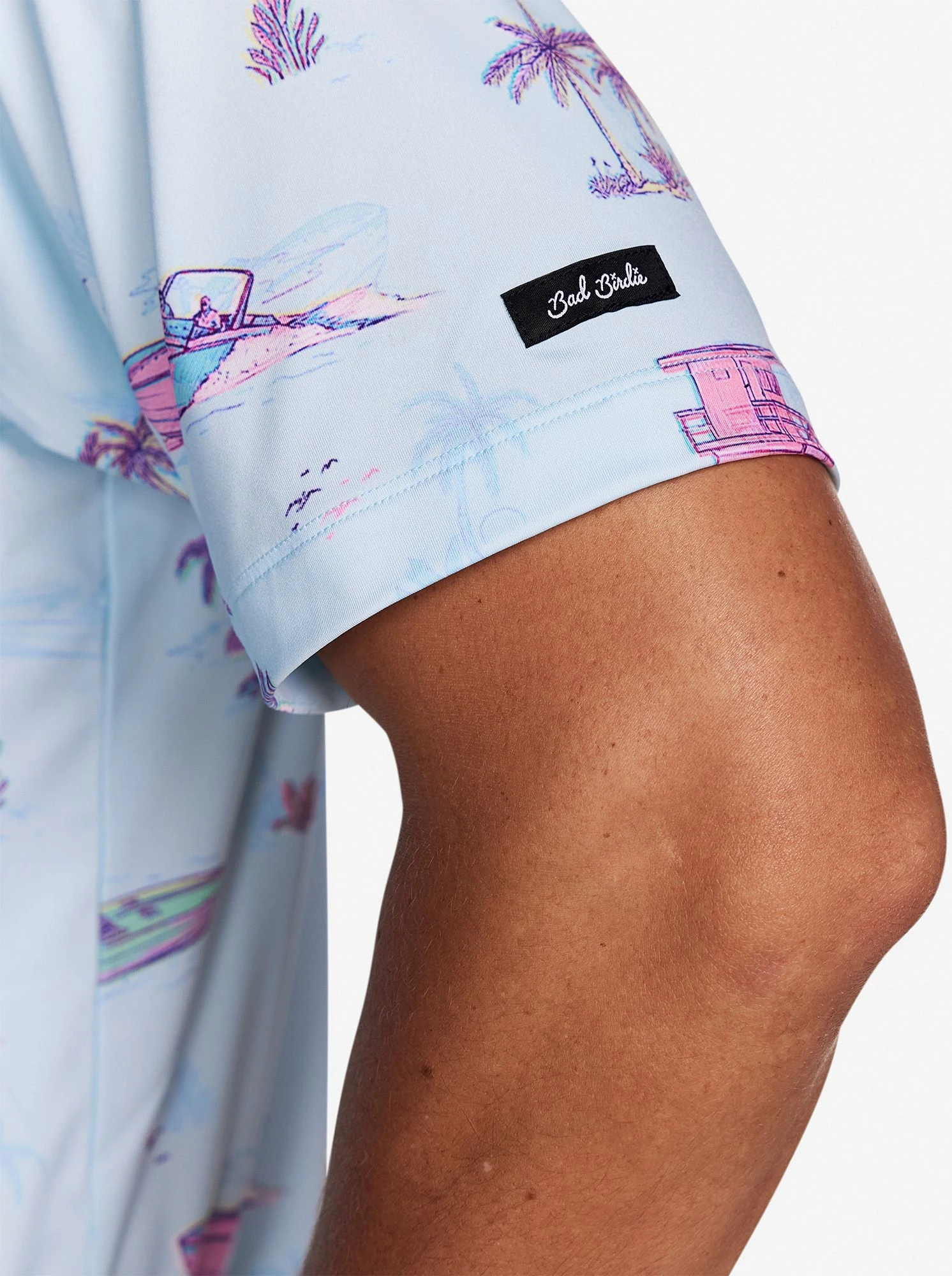 Bad Birdie Yacht Rock Golf Polo For Men 5 Bad Birdie Yacht Rock Golf Polo For Men - Image 3