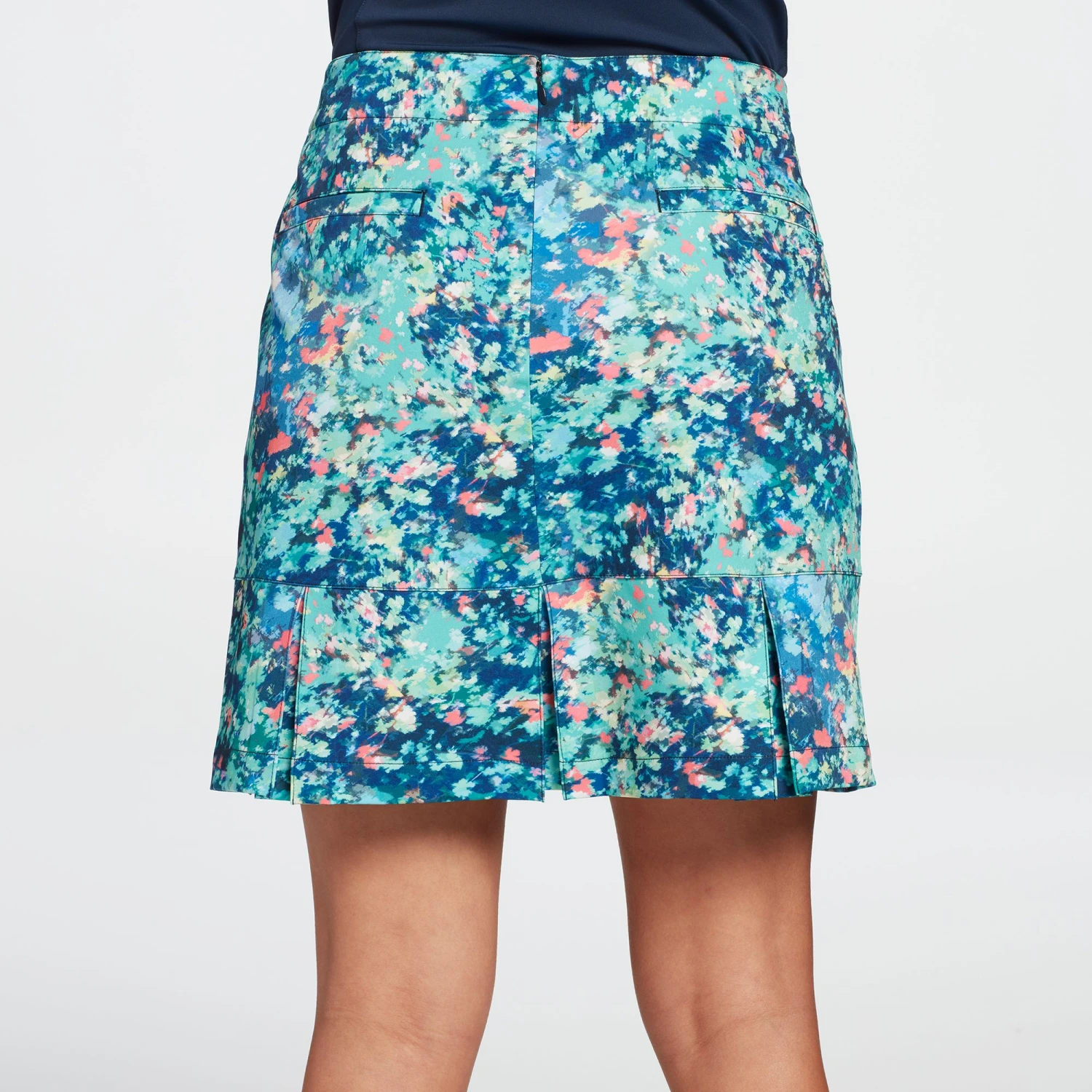 Lady Hagen Women's Bottom Pleat 17" Golf Skort Floral Multi 5 Lady Hagen Women's Bottom Pleat 17" Golf Skort Floral Multi - Image 3