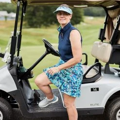 Lady Hagen Women's Bottom Pleat 17" Golf Skort Floral Multi 14 Lady Hagen Women's Bottom Pleat 17" Golf Skort Floral Multi -Golf Apparel Shop unnamed file 4960