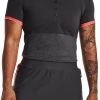 Under Armour Women's Zinger Point Short Sleeve Golf Polo Navy