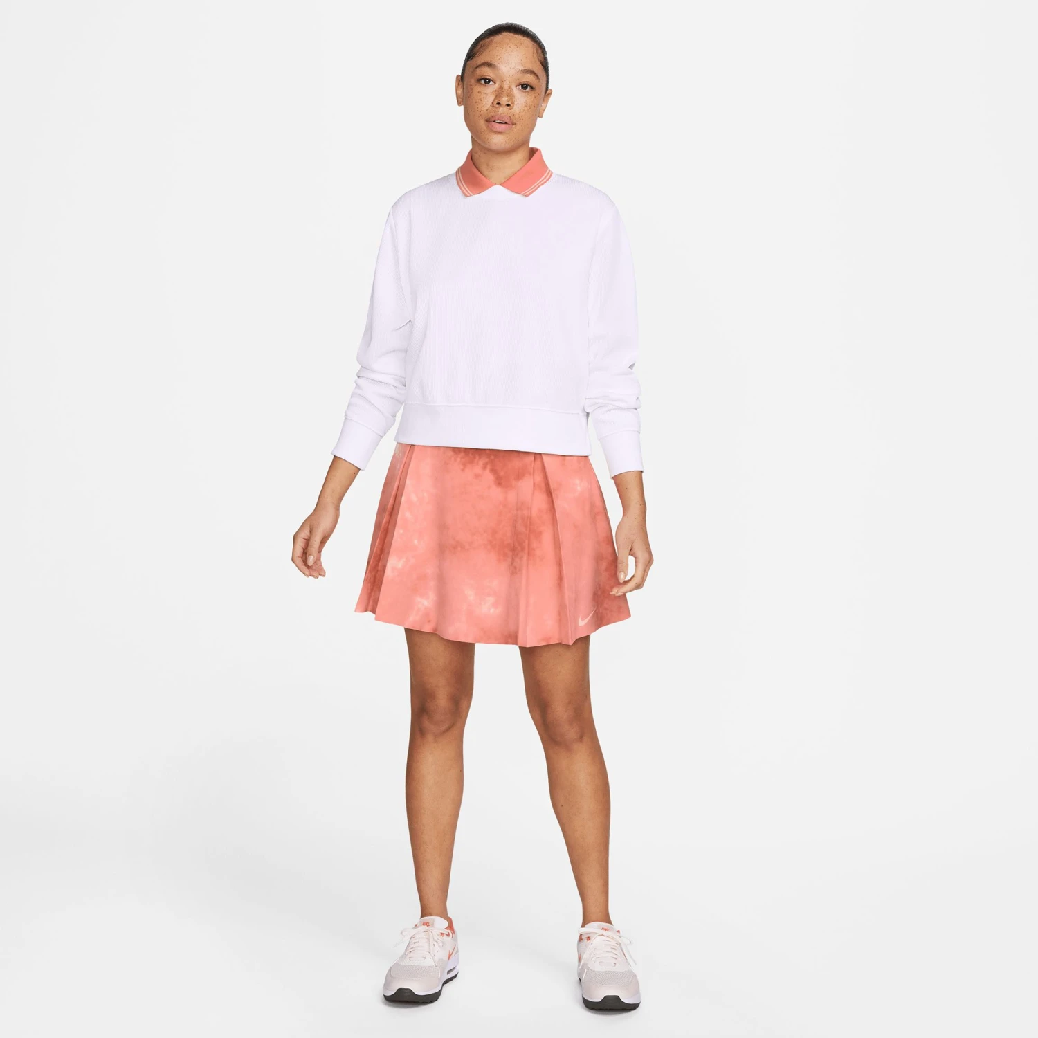 Nike Women's Dri-FIT Club Golf Skort Arctic Org/arctic Org 4 Nike Women's Dri-FIT Club Golf Skort Arctic Org/arctic Org - Image 2