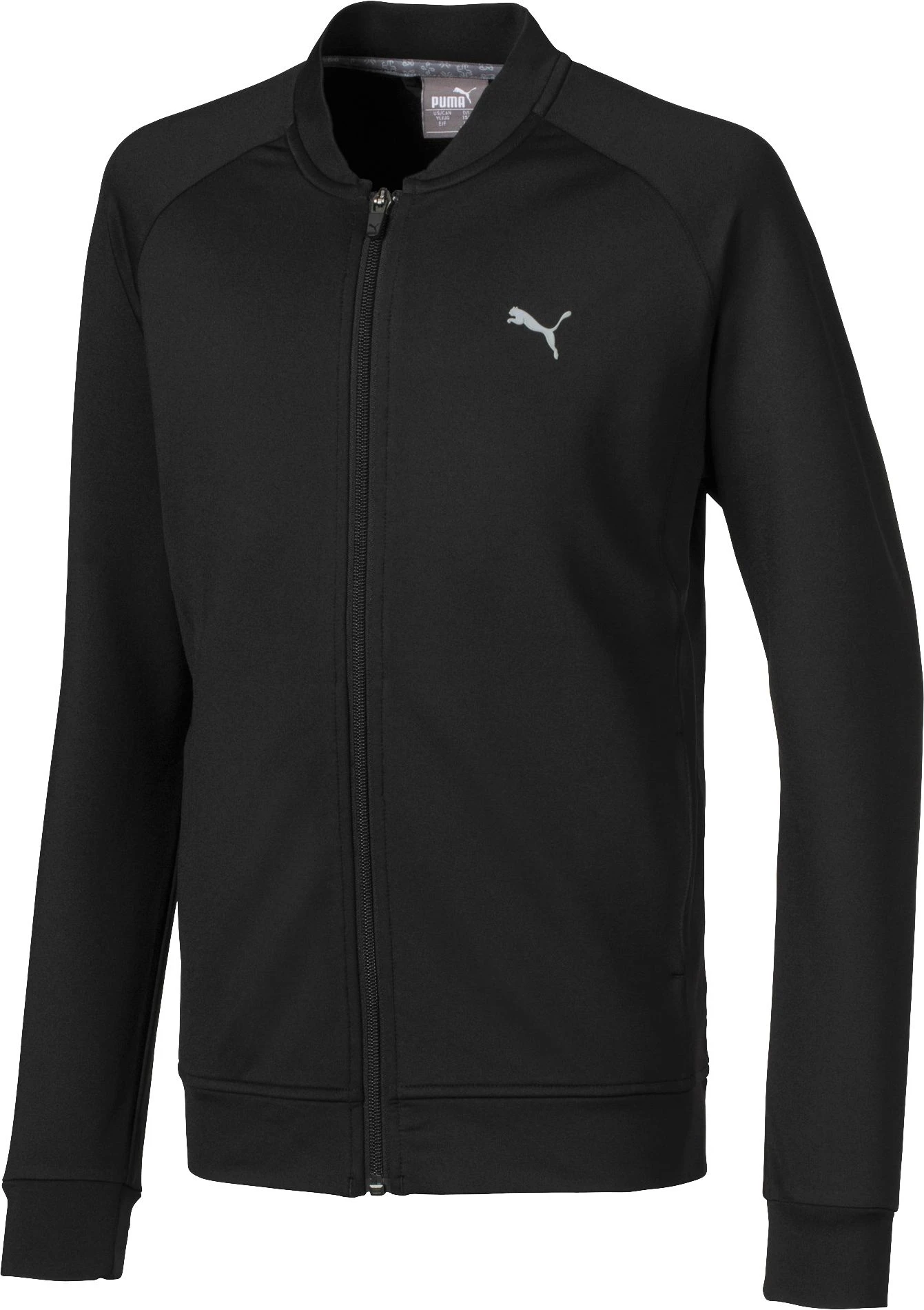 PUMA Boys' Full Zip Golf Jacket Puma Black 3 PUMA Boys' Full Zip Golf Jacket Puma Black