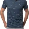 TravisMathew Men's Fun And Games Golf Polo Insignia